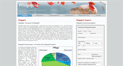 Desktop Screenshot of pflegegeld-24.de
